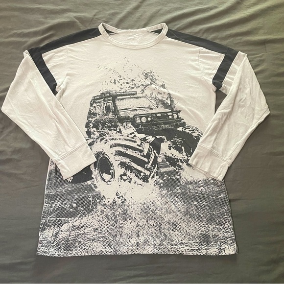 The children’s place boys graphic long sleeved t-shirt sz xxl - Picture 1 of 8